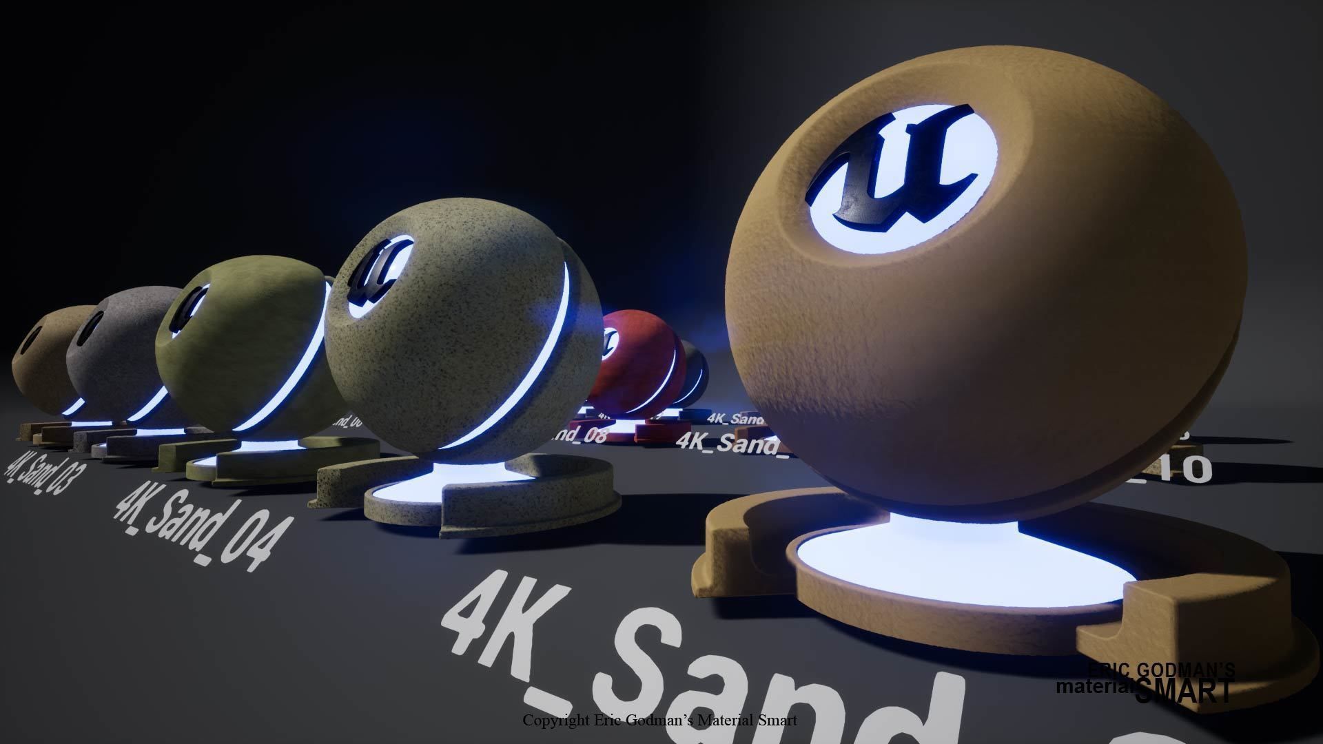 Optimized Sand World Aligned Materials 3D model_7