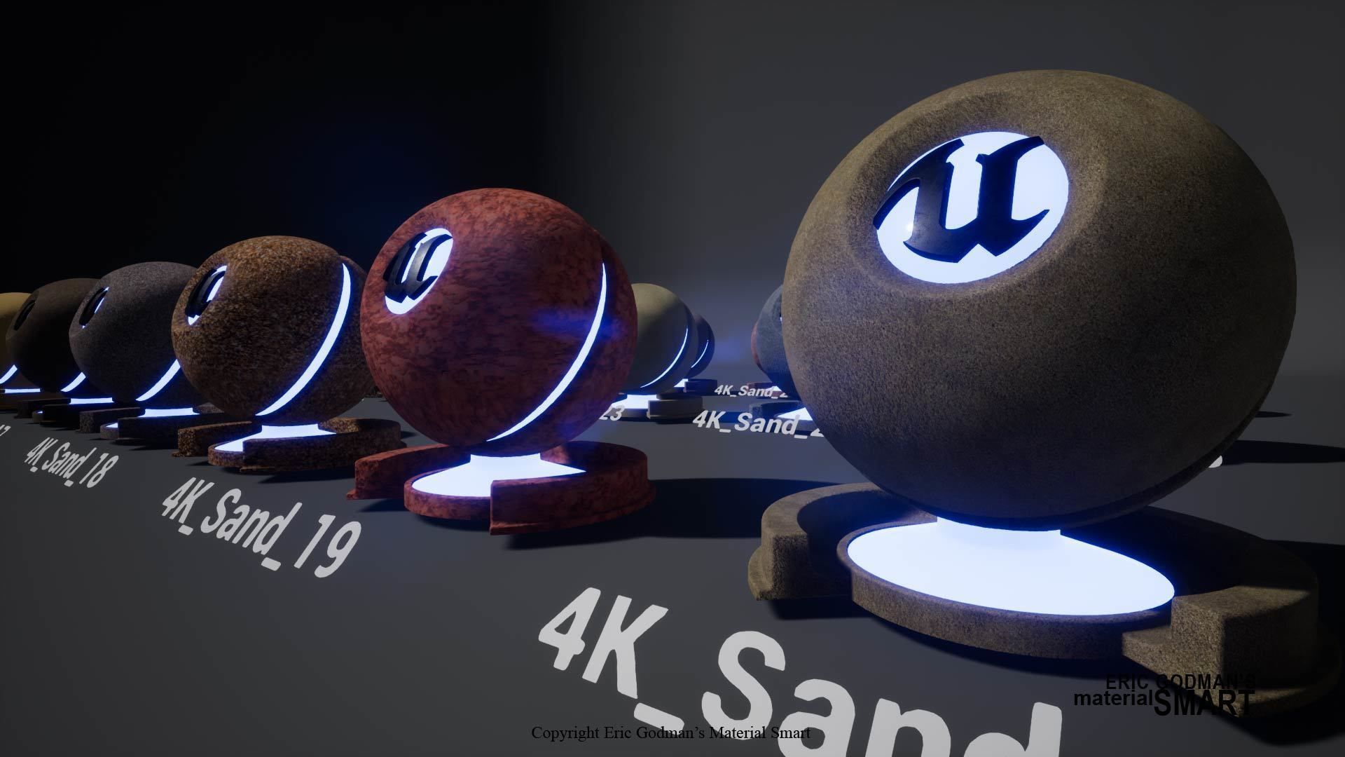 Optimized Sand World Aligned Materials 3D model_13