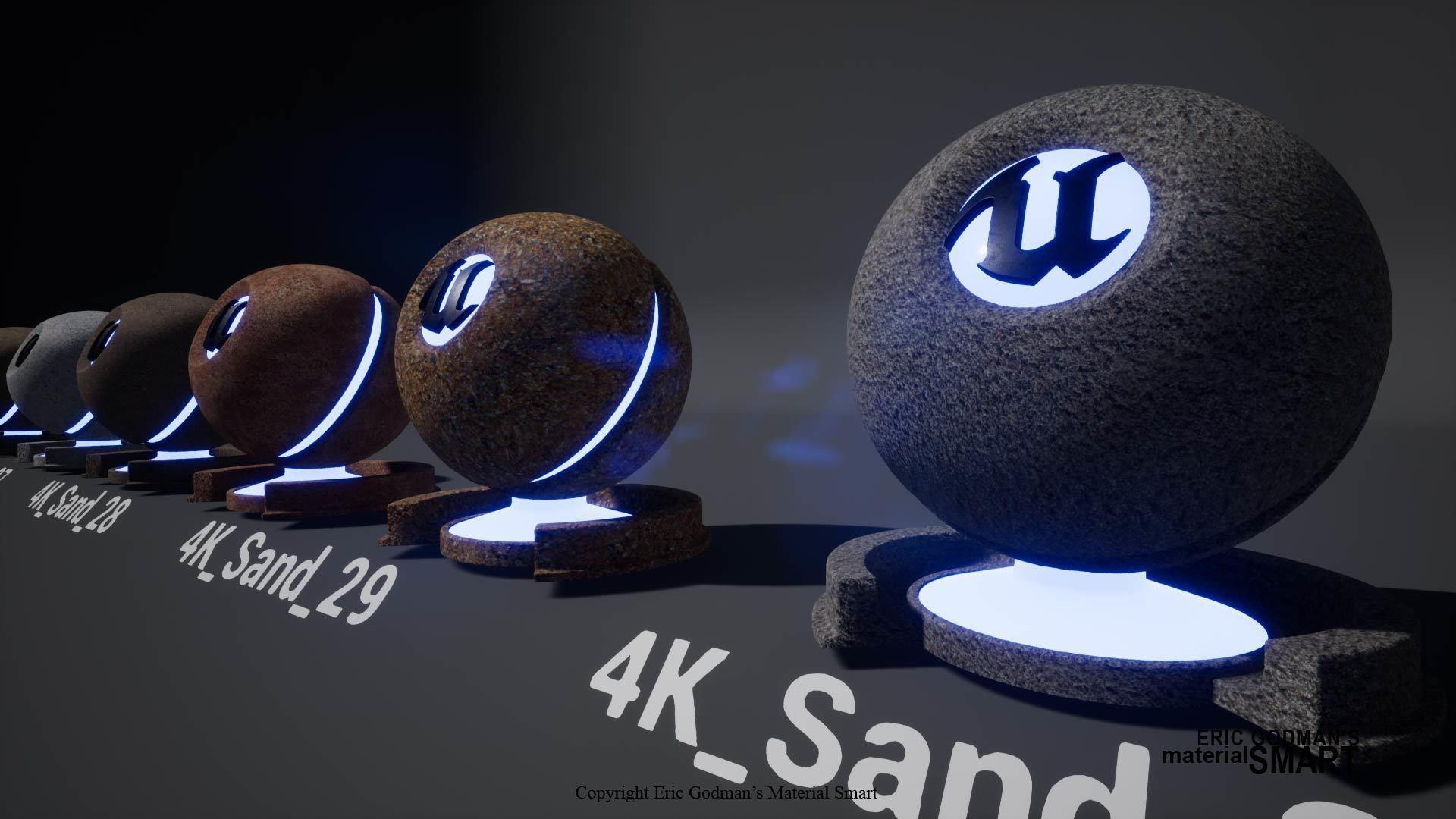 Optimized Sand World Aligned Materials 3D model_16