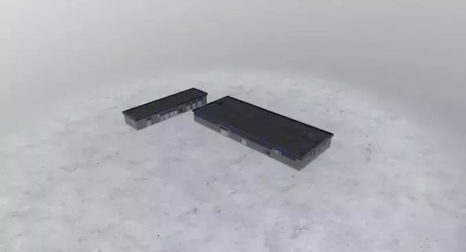 LQSA Storage 1 Low-poly 3D model
