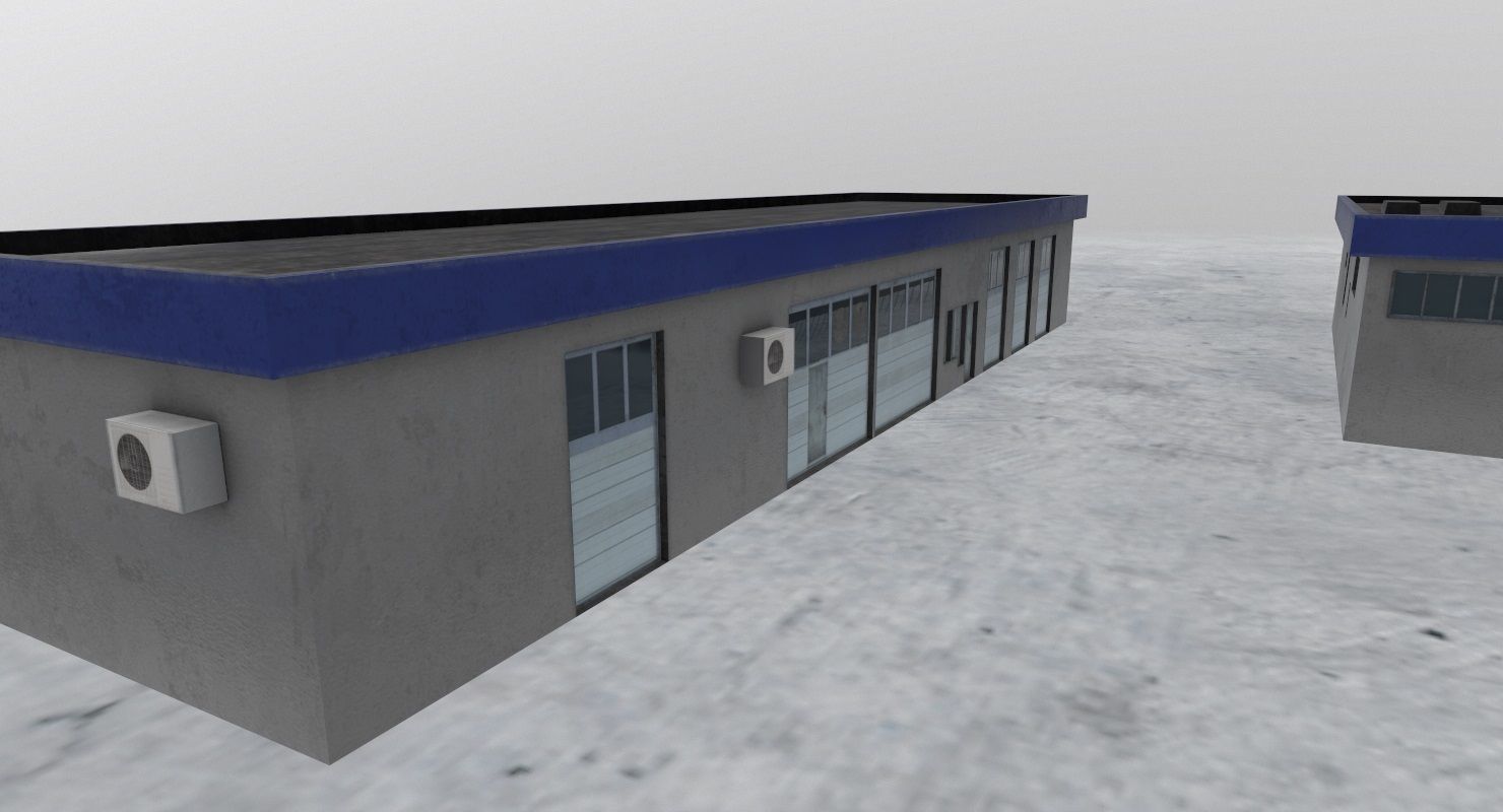 LQSA Storage 1 Low-poly 3D model_5