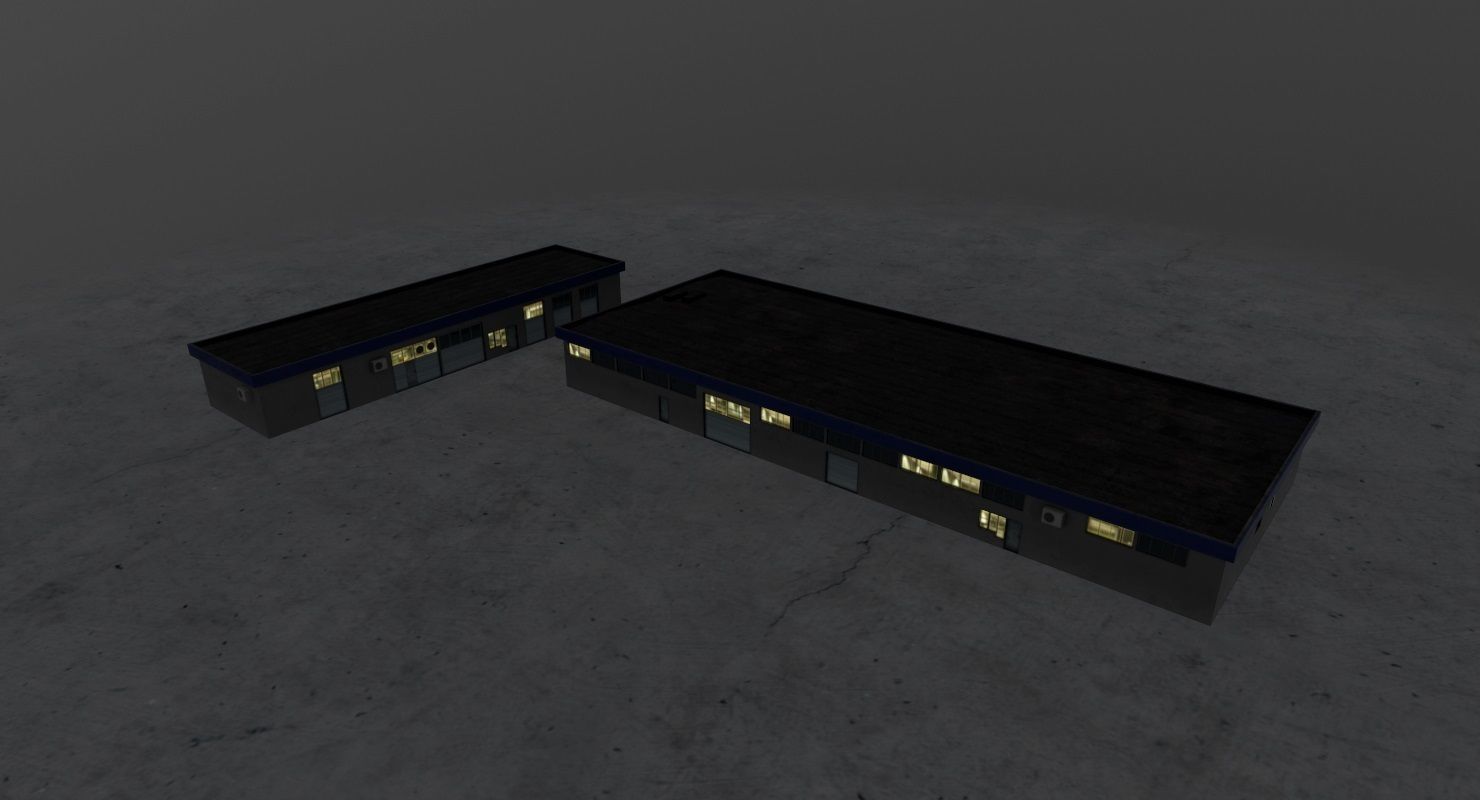 LQSA Storage 1 Low-poly 3D model_1