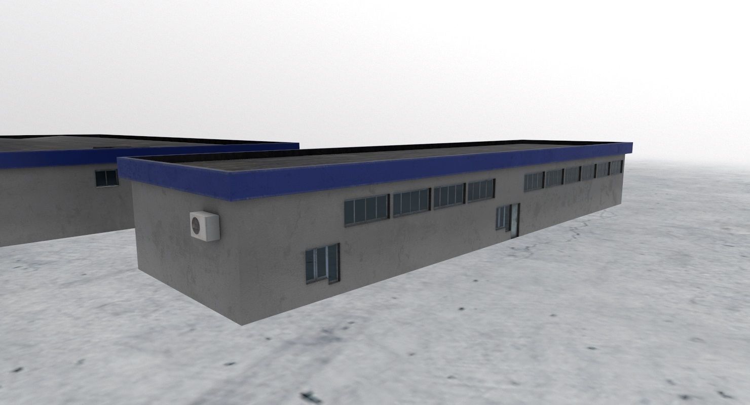 LQSA Storage 1 Low-poly 3D model_4