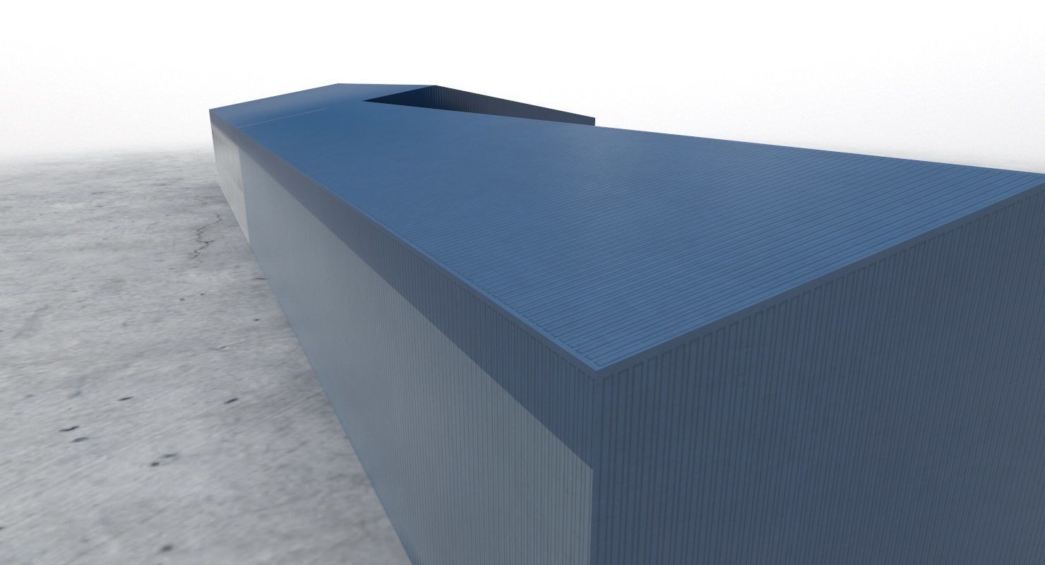 LQSA Storage 2 Low-poly 3D model_3