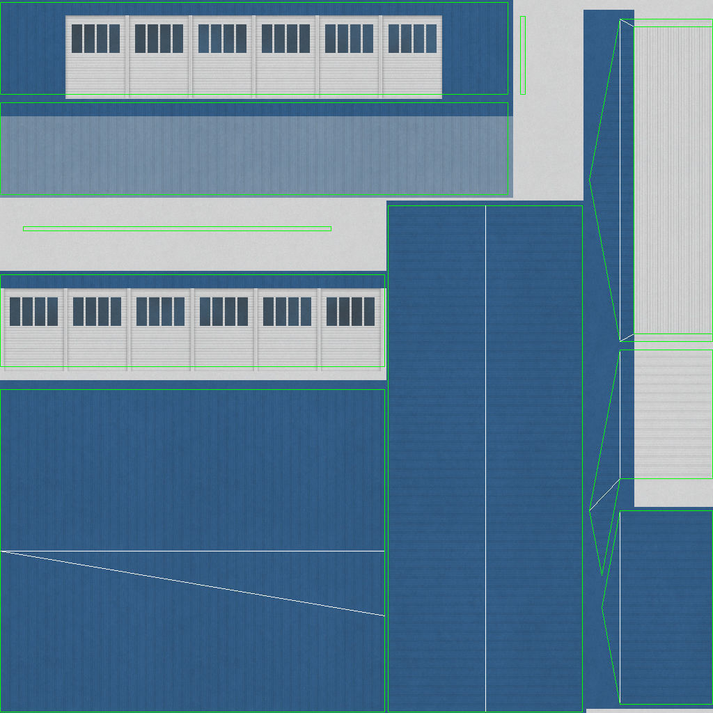 LQSA Storage 2 Low-poly 3D model_11