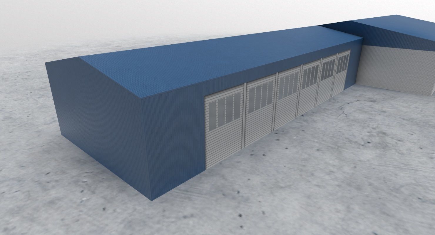 LQSA Storage 2 Low-poly 3D model_1