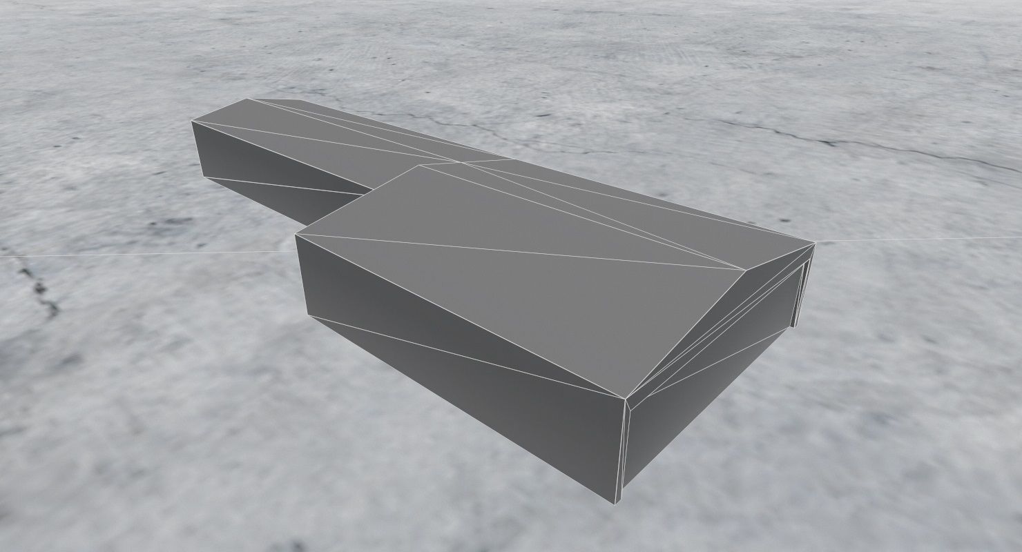 LQSA Storage 2 Low-poly 3D model_7