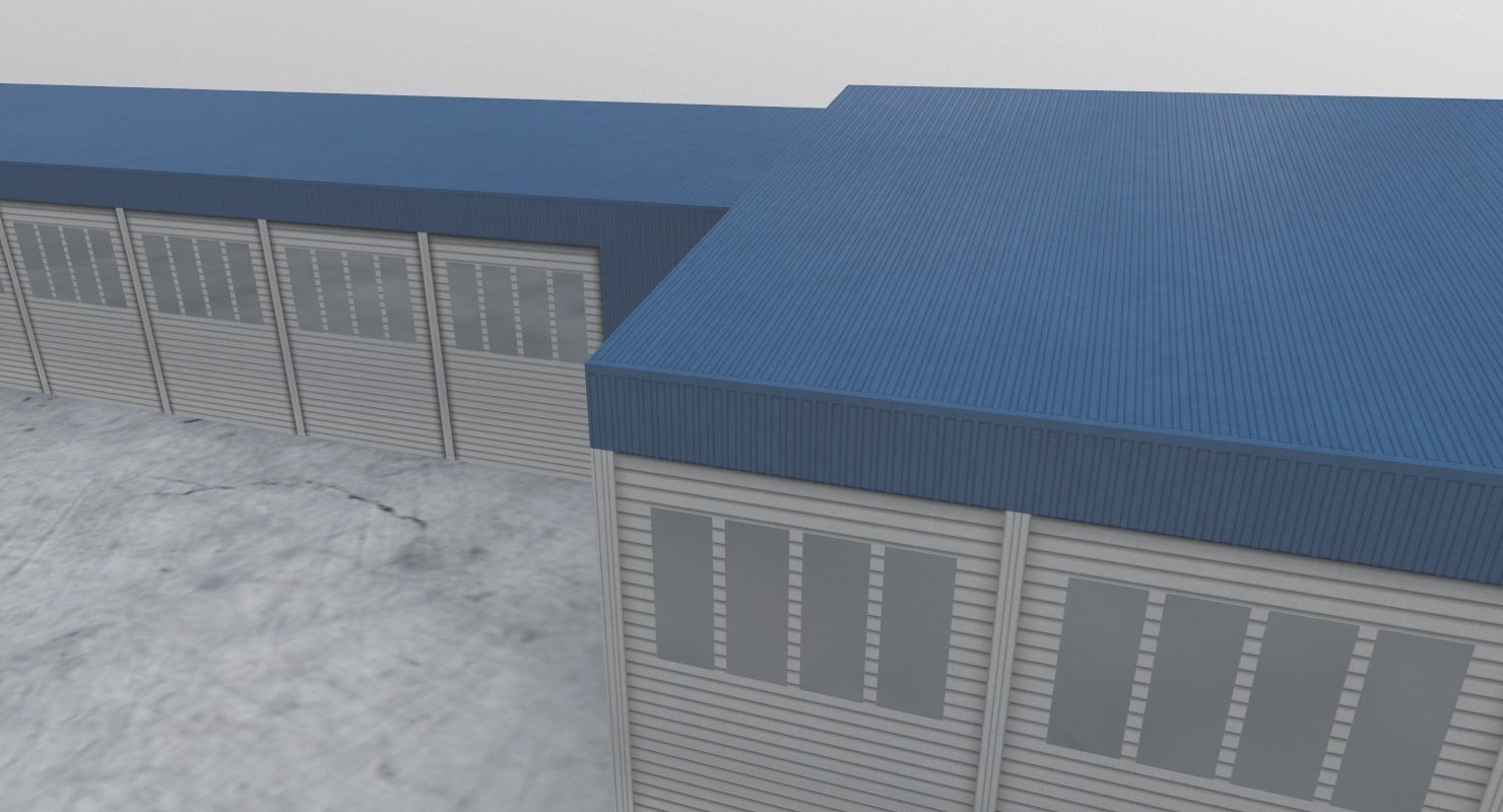 LQSA Storage 2 Low-poly 3D model_2