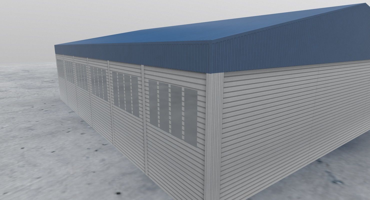 LQSA Storage 2 Low-poly 3D model_4