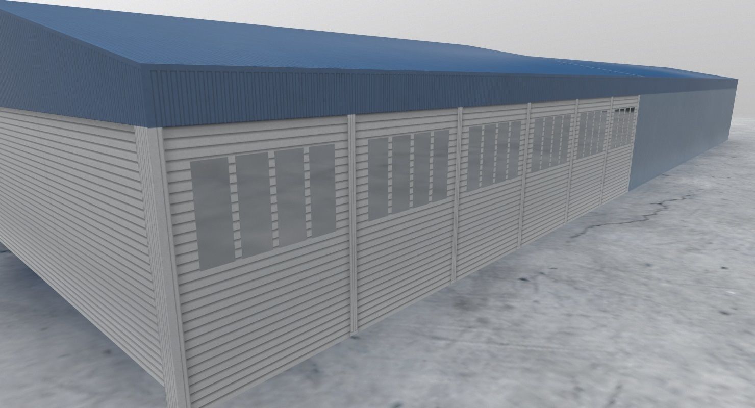 LQSA Storage 2 Low-poly 3D model_5