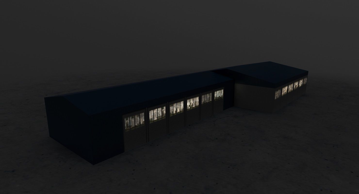 LQSA Storage 2 Low-poly 3D model_6