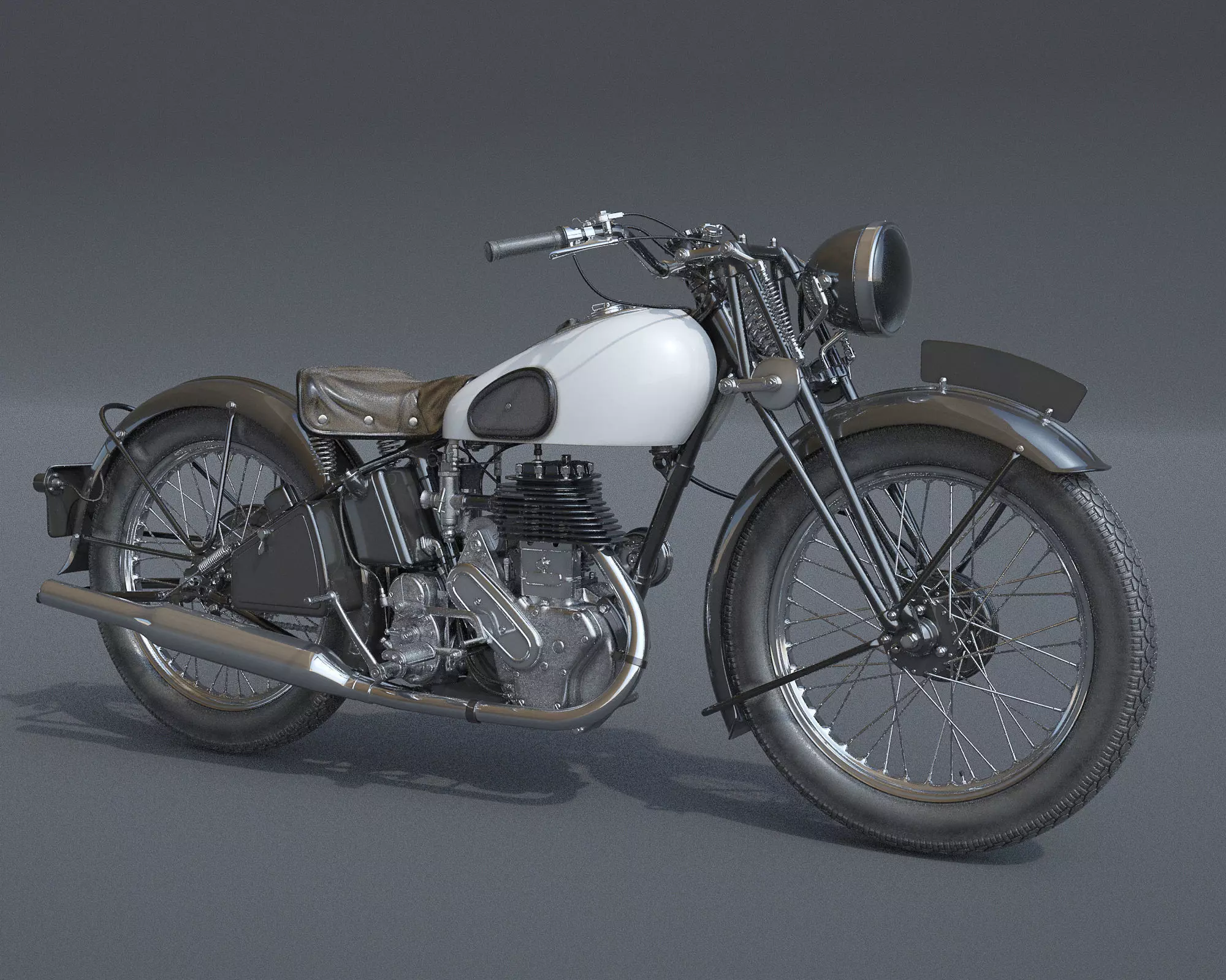 Norton 16H 3D model