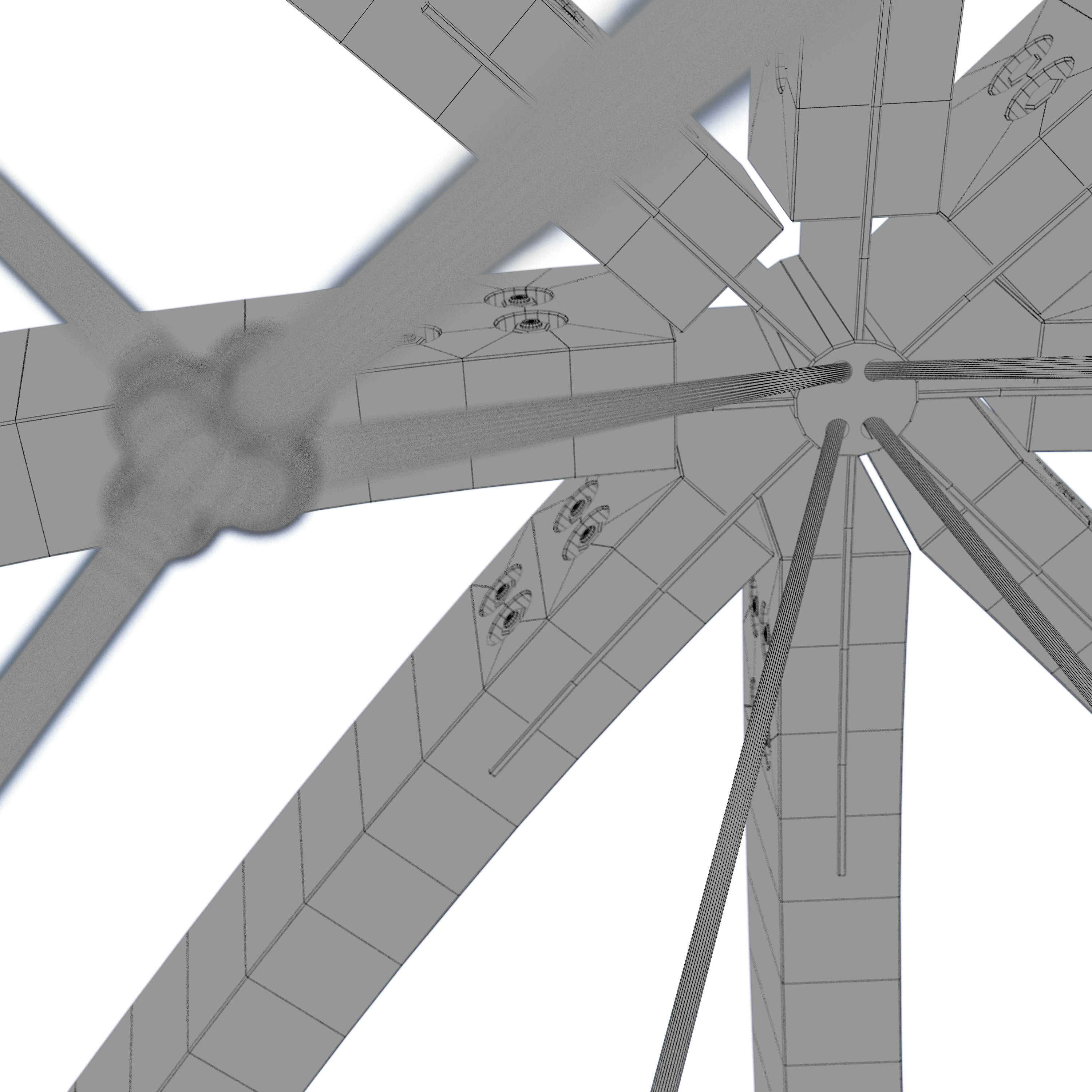 modern playground Berliner globe 3D model_2