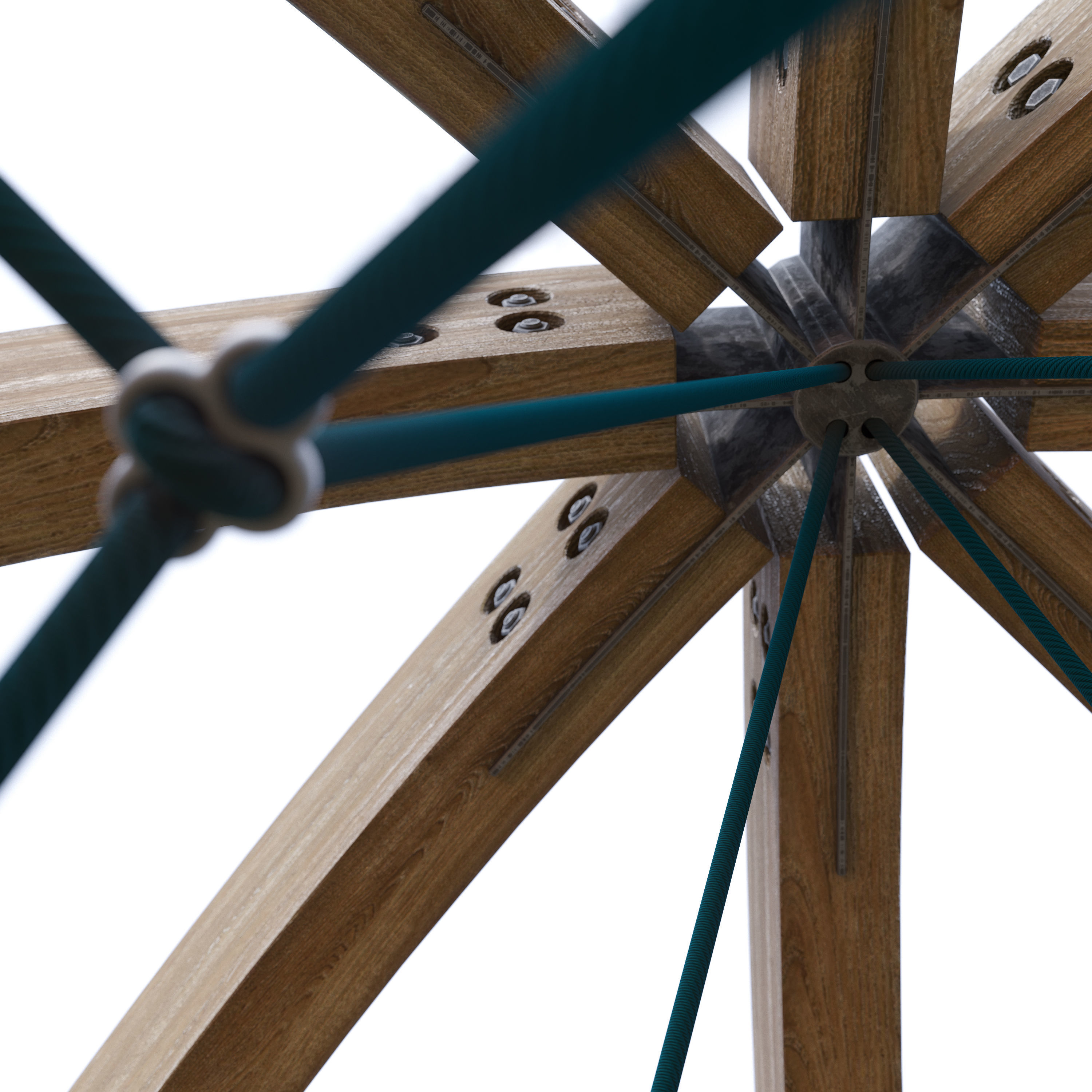 modern playground Berliner globe 3D model_1