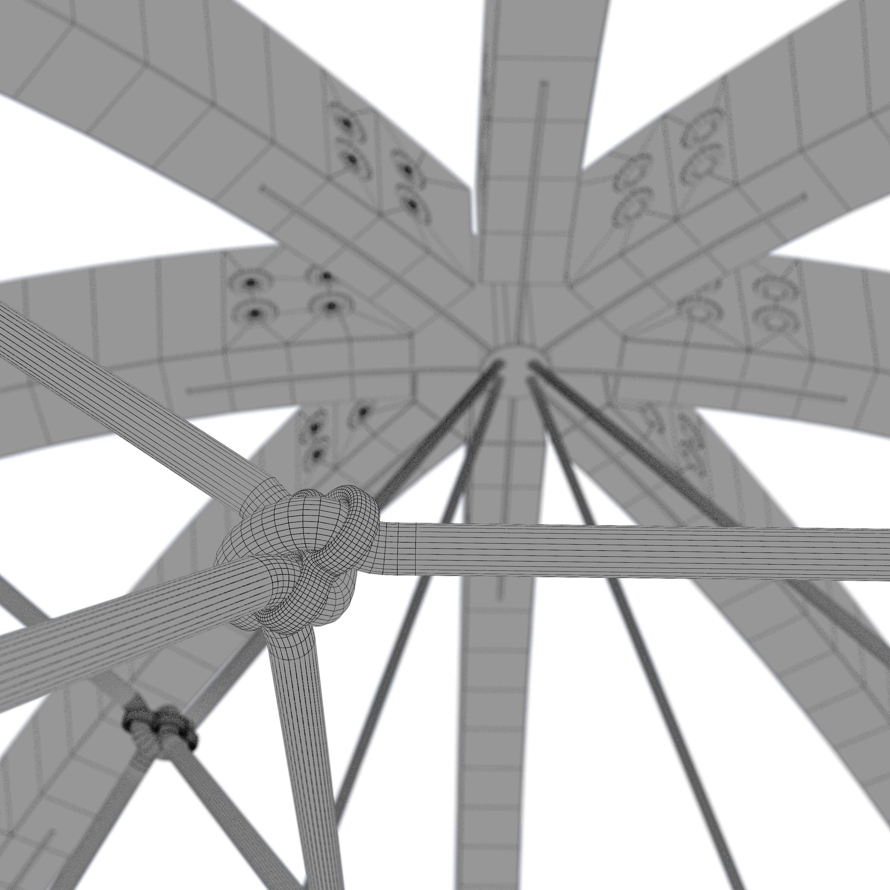 modern playground Berliner globe 3D model_10