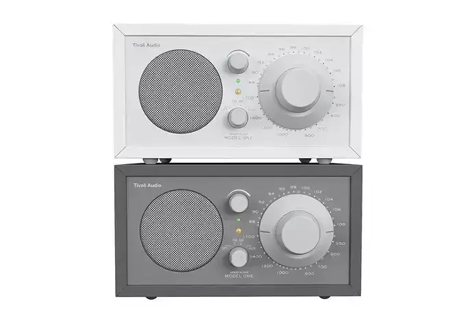 Tivoli Audio model ONE grey and white version