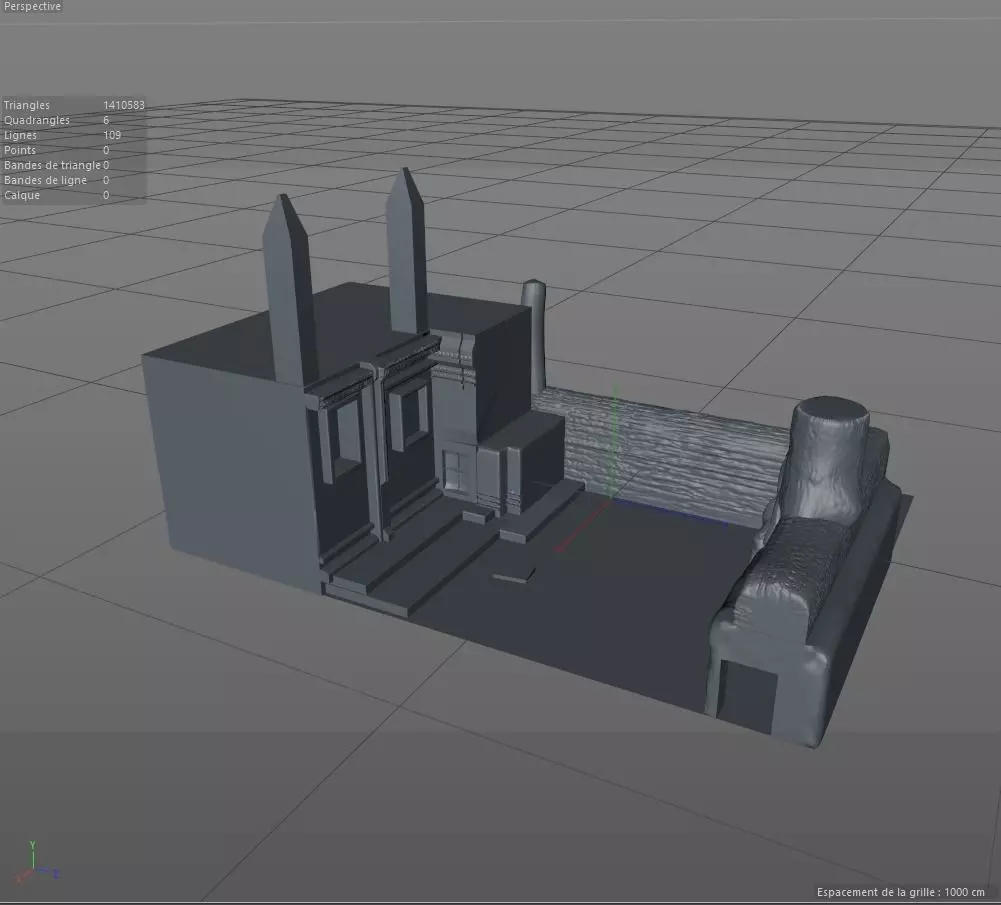 Aztec Incas Scene Pack Free 3D model_0