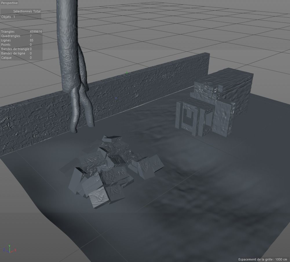 Aztec Incas Scene Pack Free 3D model_3