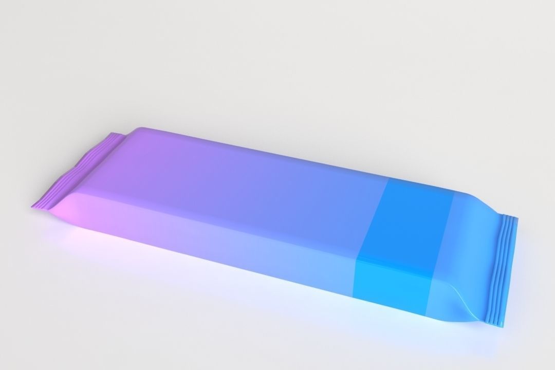 Biscuit Pack Low-poly 3D model_4