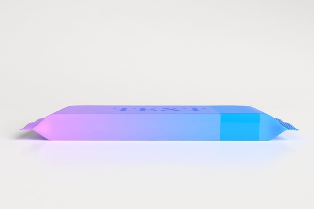 Biscuit Pack Low-poly 3D model_1