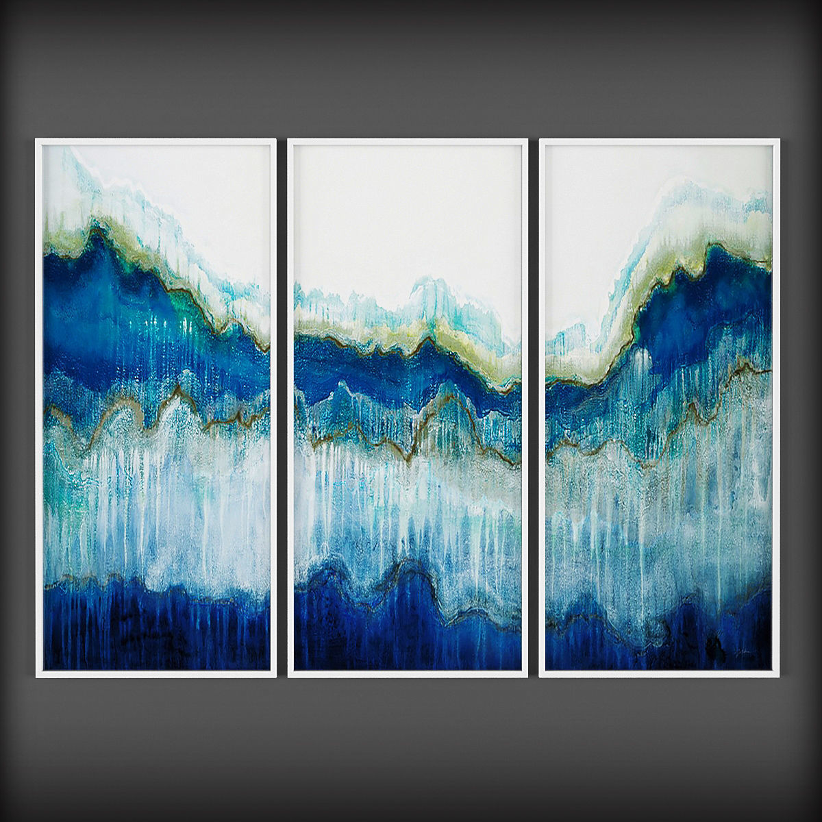 Picture Frames Low-poly 3D model_2