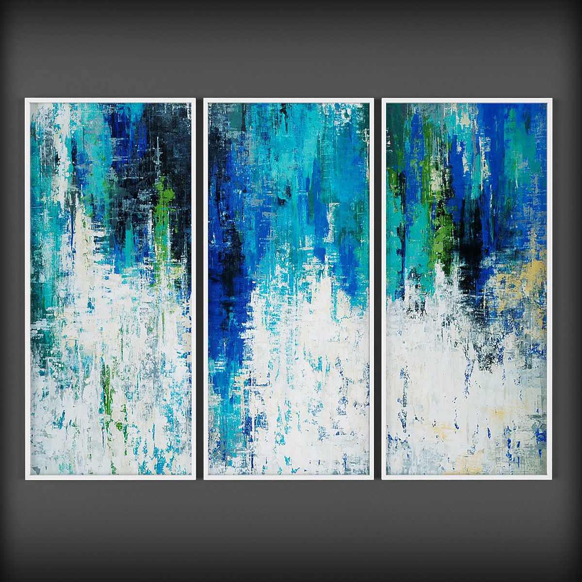 Picture Frames Low-poly 3D model_1