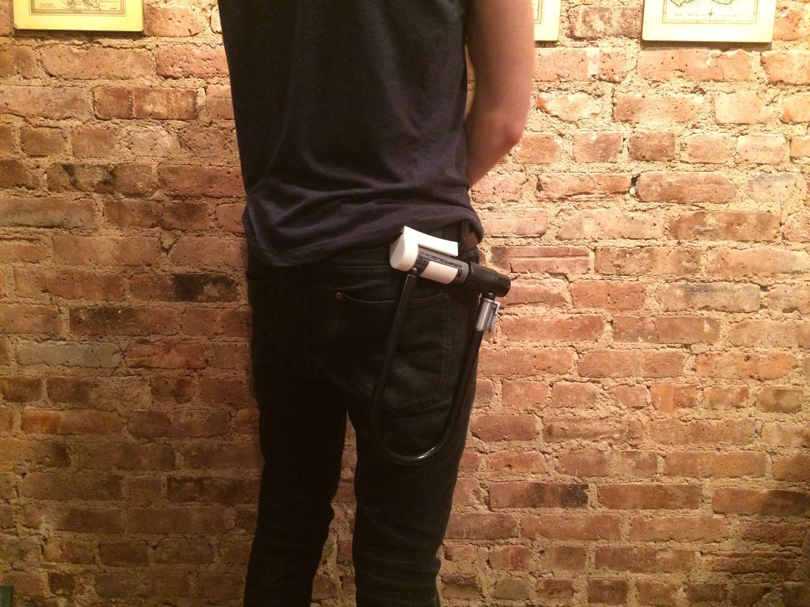 U-Lock Belt Clip Free 3D print model_3