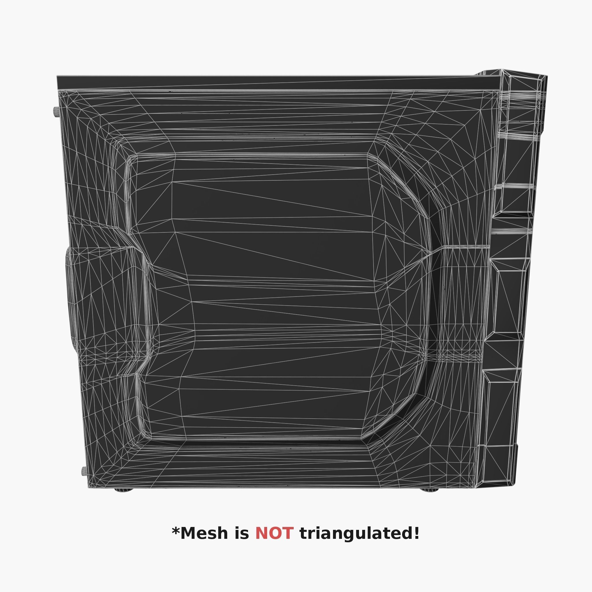 PC Computer Case 3D model_2
