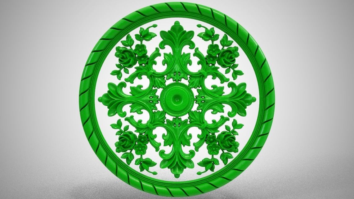 Engraving no10 3D print model_8