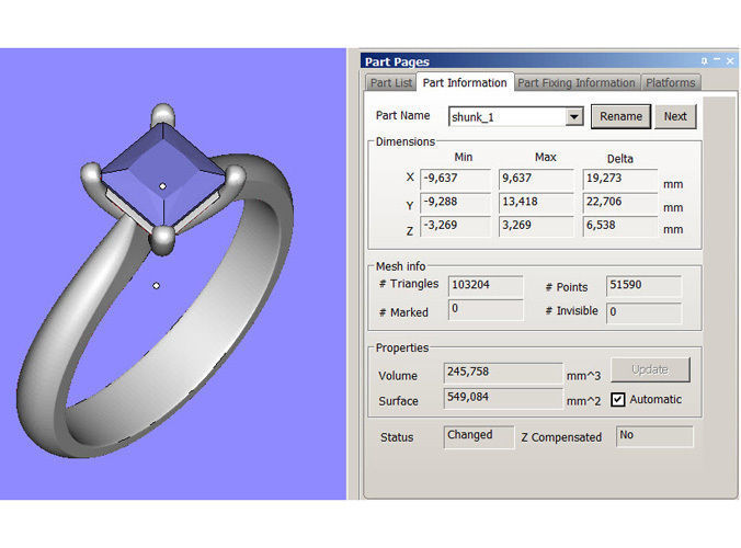 Engagement ring 0067 3D print model_13