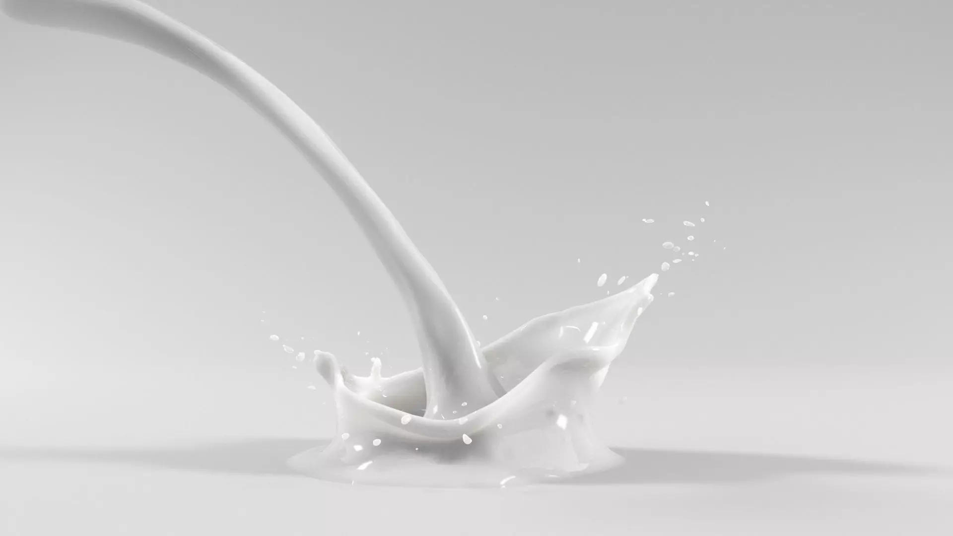 Splash Milk 3D model_0
