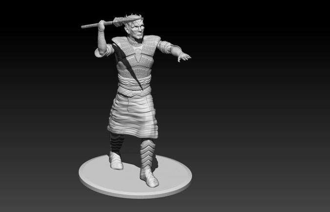 Night King Pole Pose 3D print model