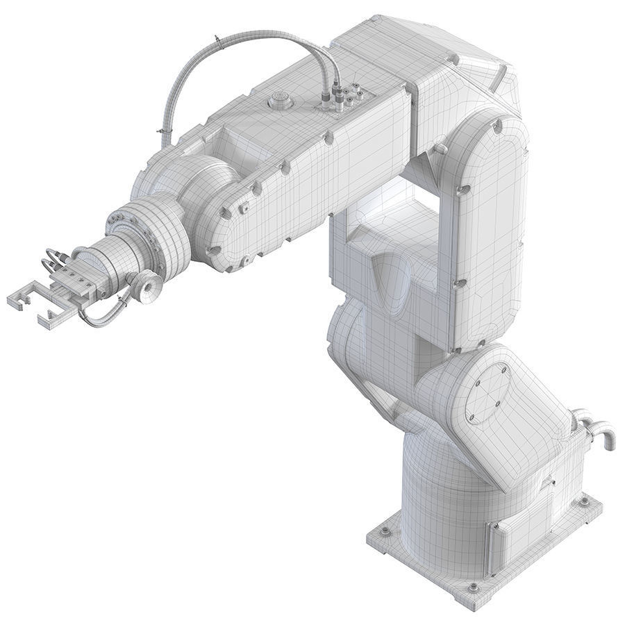 Fanuc Robotic Arm Manipulator 3D model_16