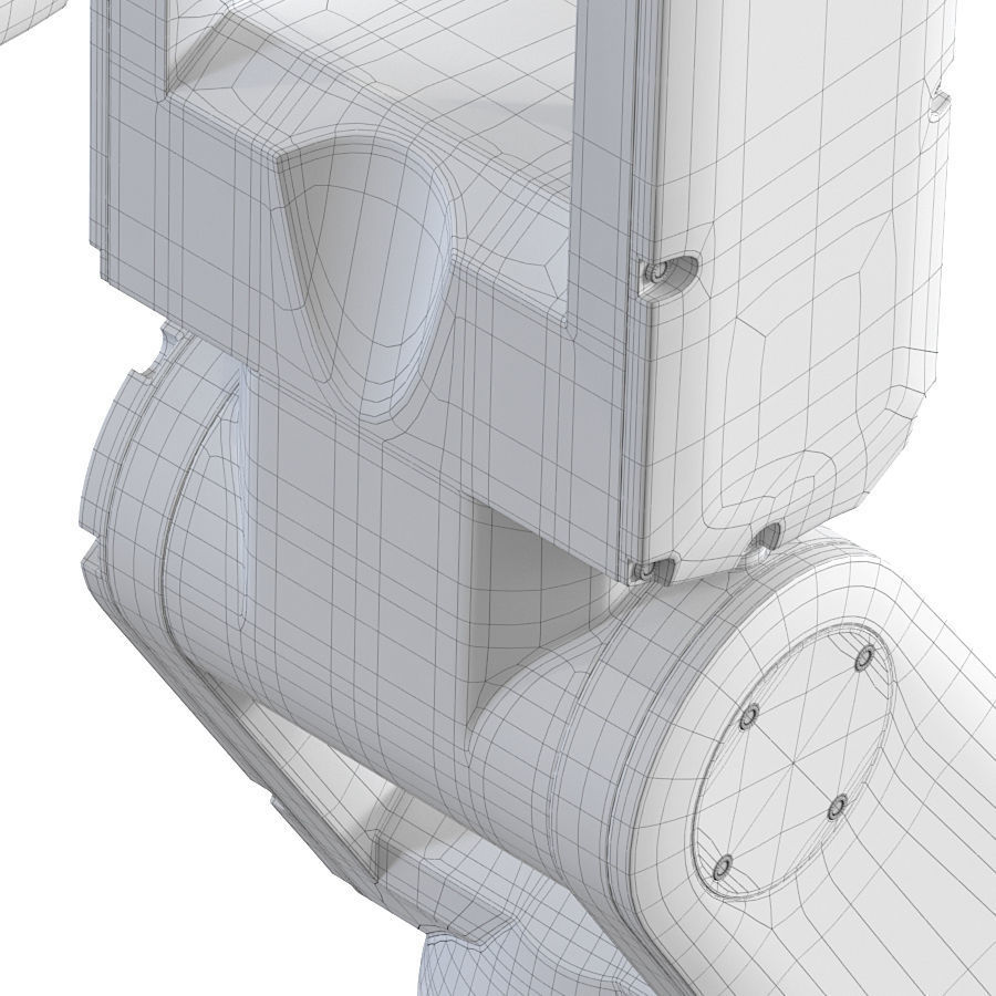 Fanuc Robotic Arm Manipulator 3D model_13