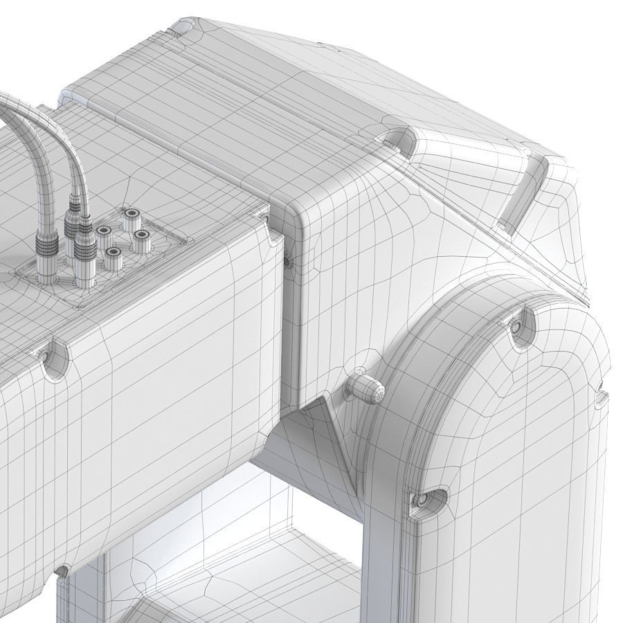 Fanuc Robotic Arm Manipulator 3D model_15