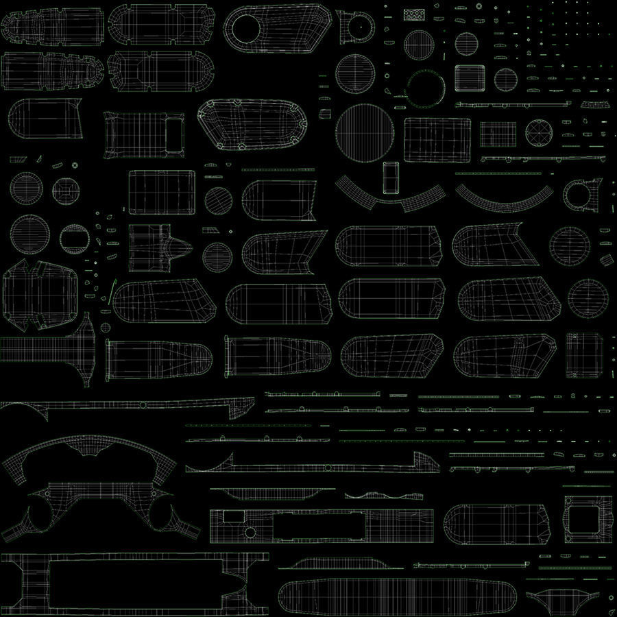 Fanuc Robotic Arm Manipulator 3D model_17