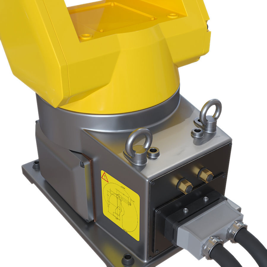 Fanuc Robotic Arm Manipulator 3D model_10