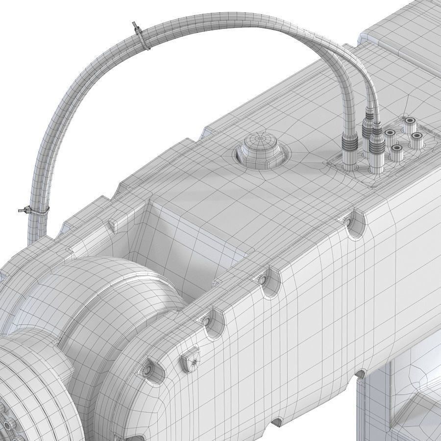 Fanuc Robotic Arm Manipulator 3D model_12