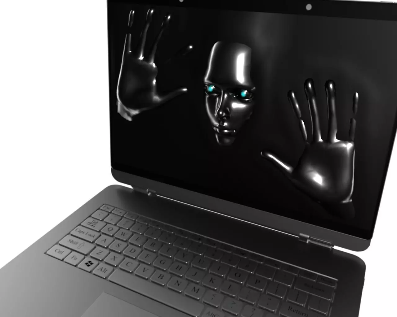 Living in a Digital World v2 3D model_0