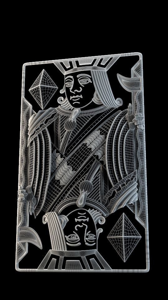 Abstract Design Jack 3D model_1