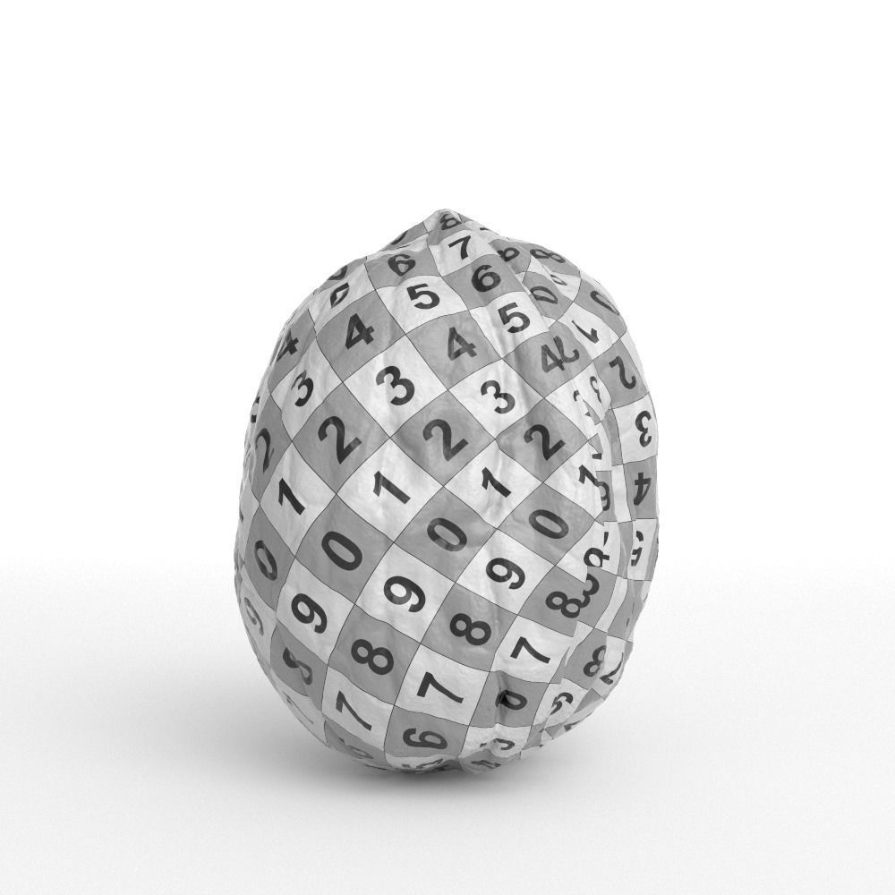 Golden Walnut Decorative 3D model_5