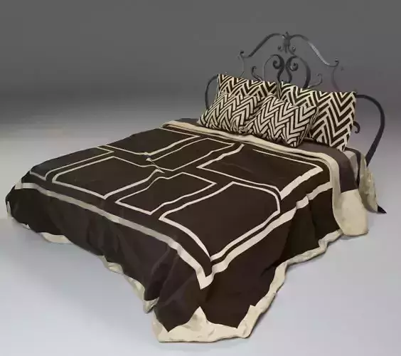 Draped Bed - Heavy Cloth