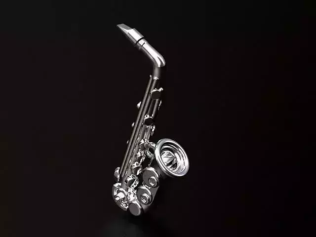 Saxophone silver