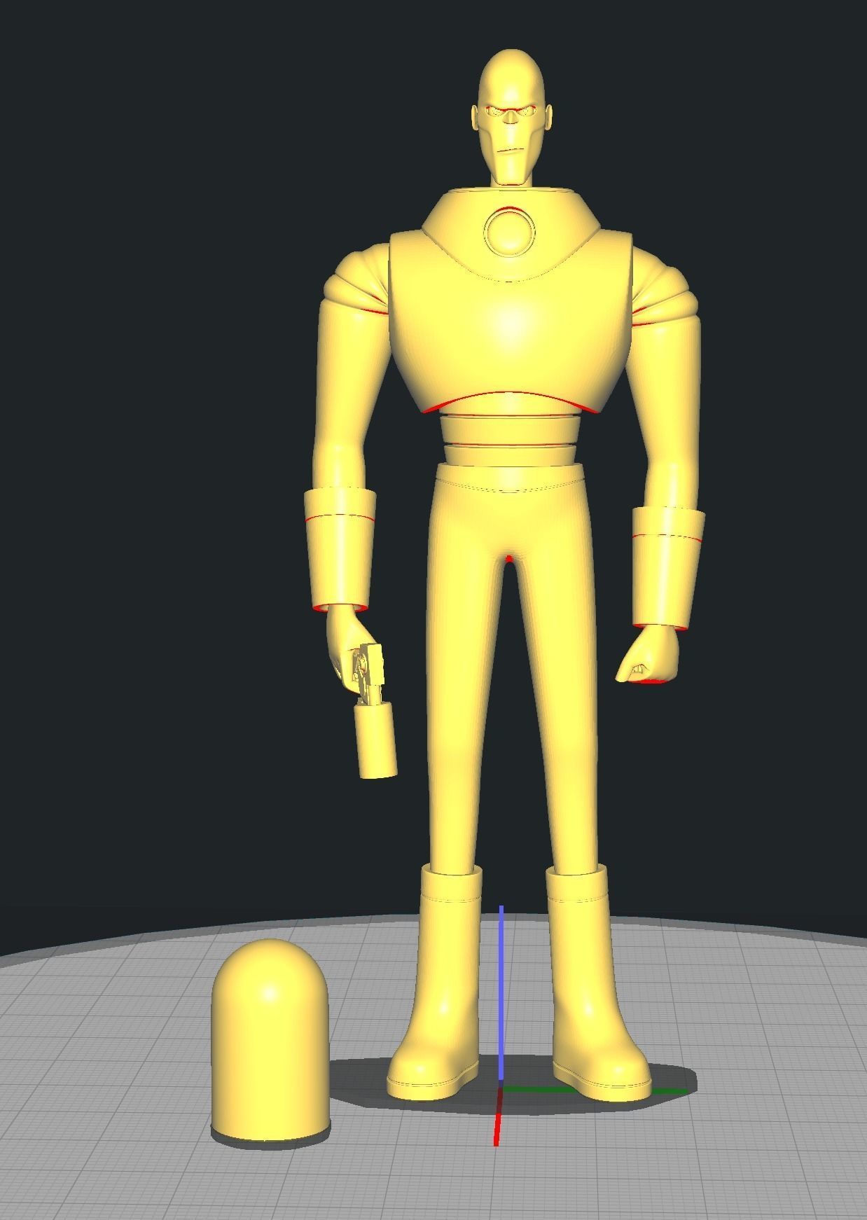 Mister Freeze 3D print model_1