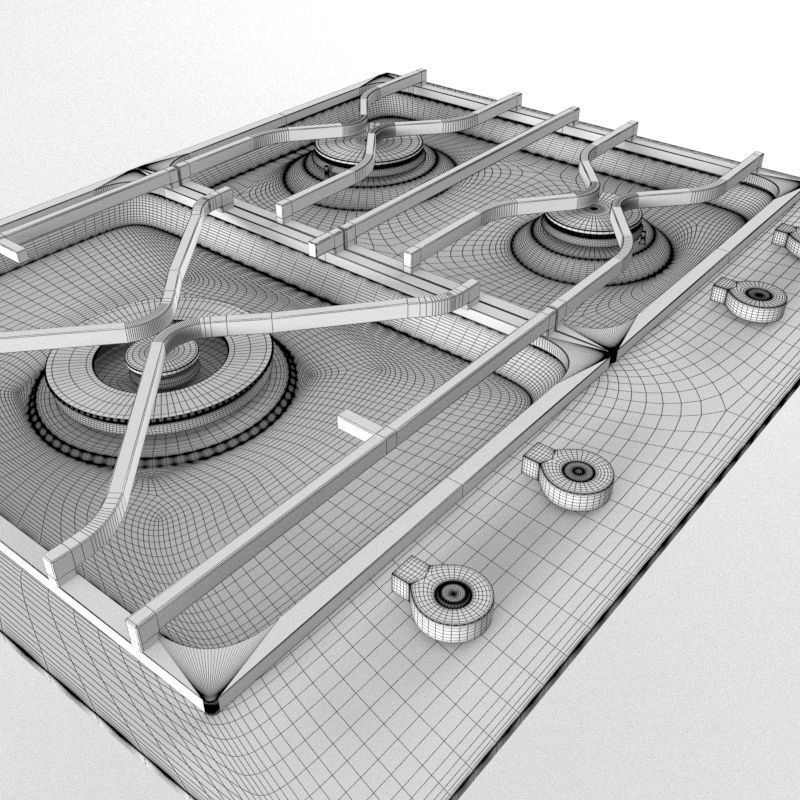 Bertazzoni PM60 3 0 X 3D model_2