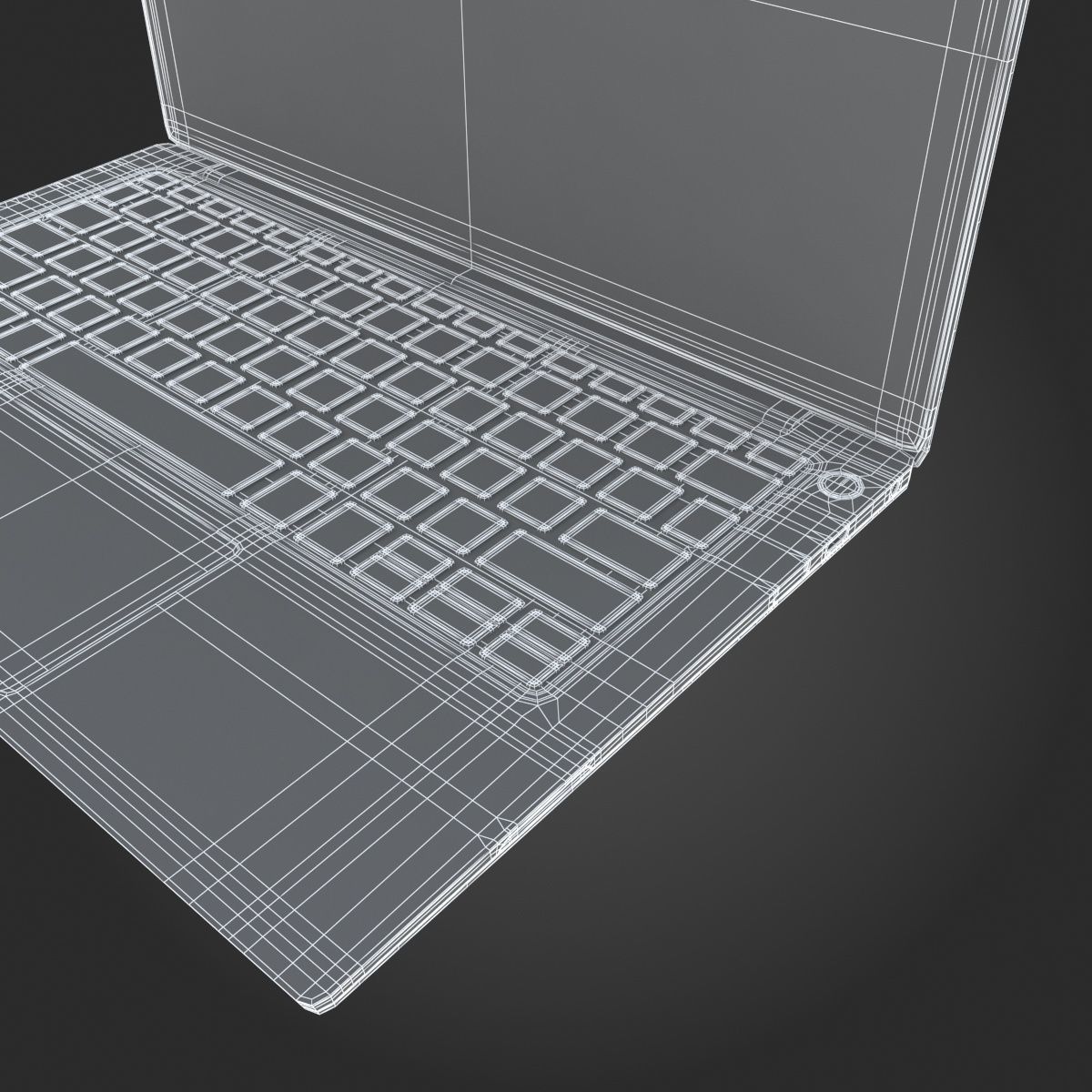 DELL XPS 13 2018 Black 3D model_22