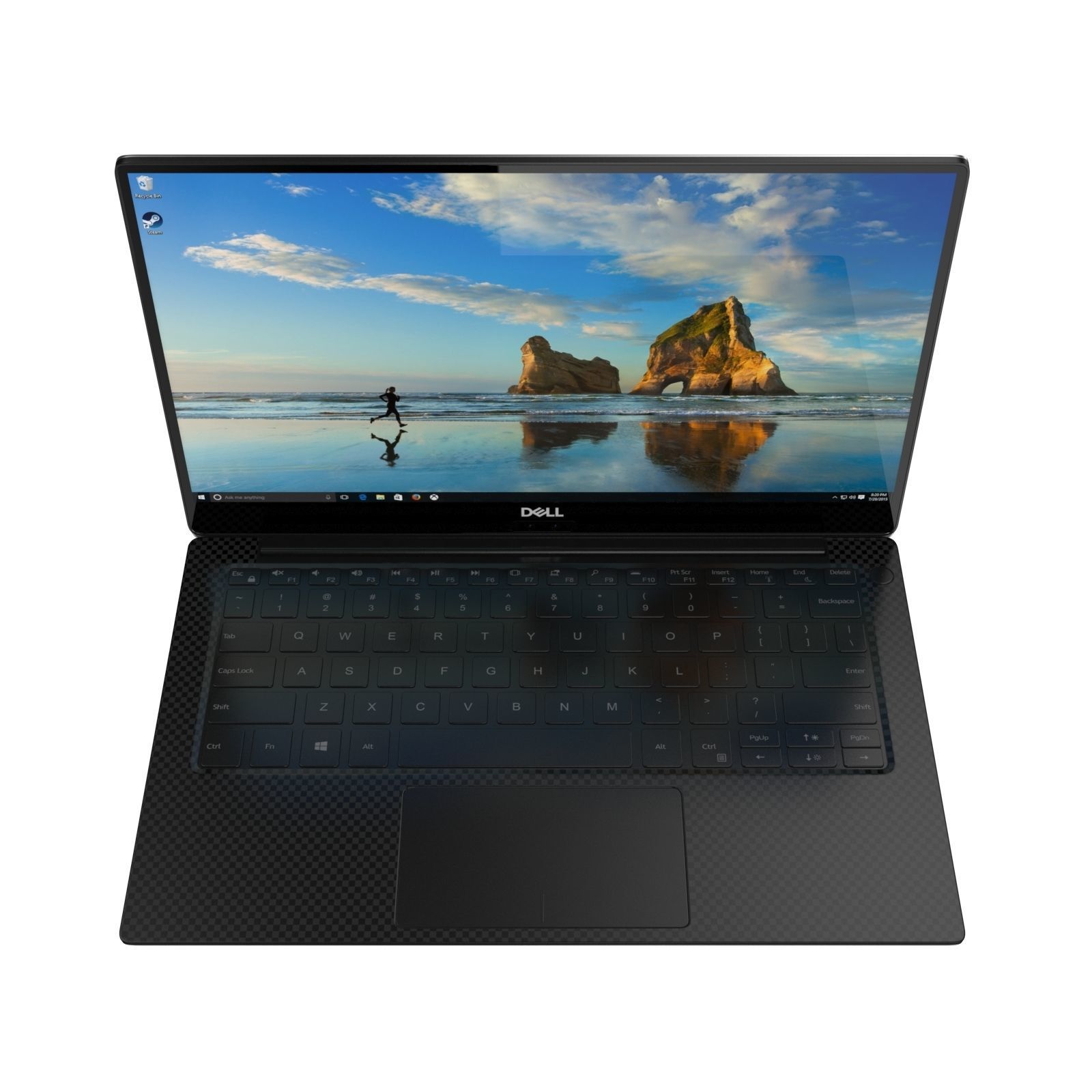 DELL XPS 13 2018 Black 3D model_7