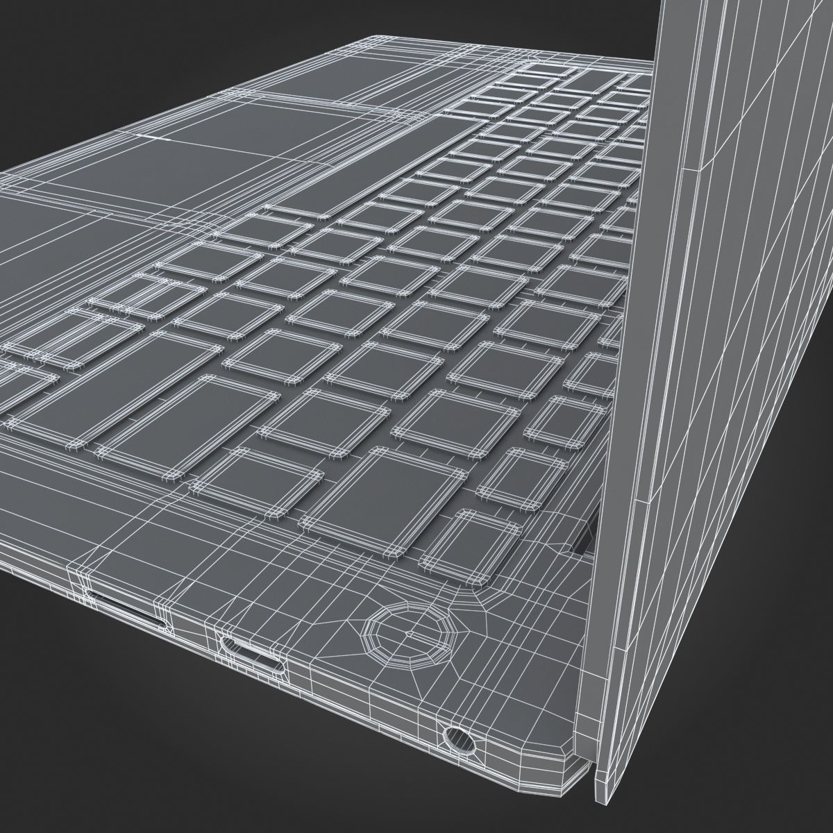 DELL XPS 13 2018 Black 3D model_28