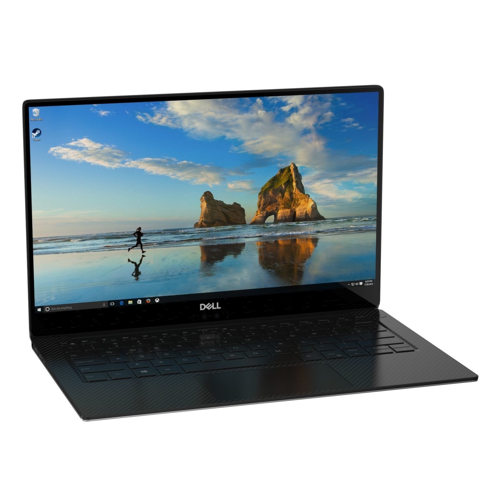 DELL XPS 13 2018 Black 3D model_6
