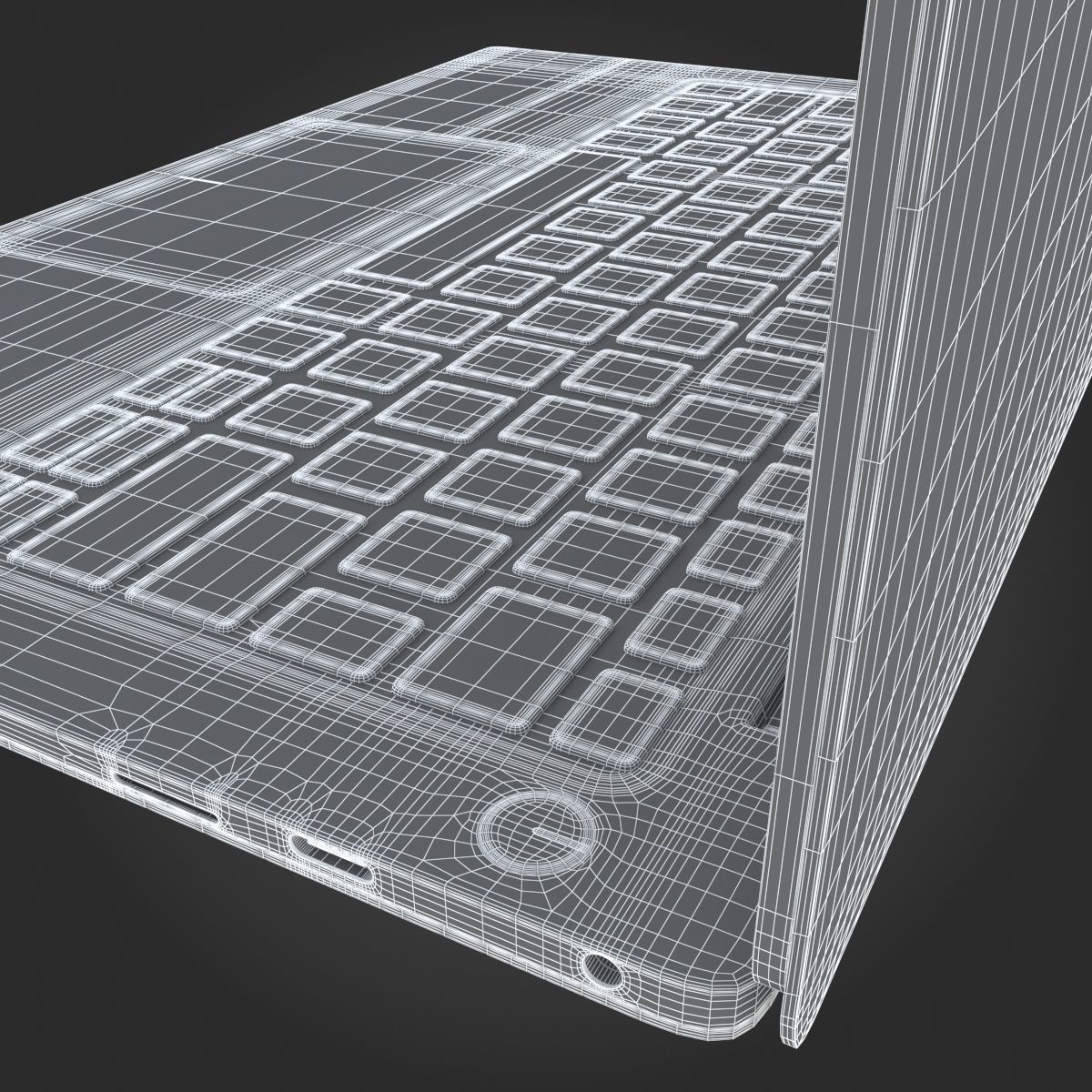 DELL XPS 13 2018 Black 3D model_30